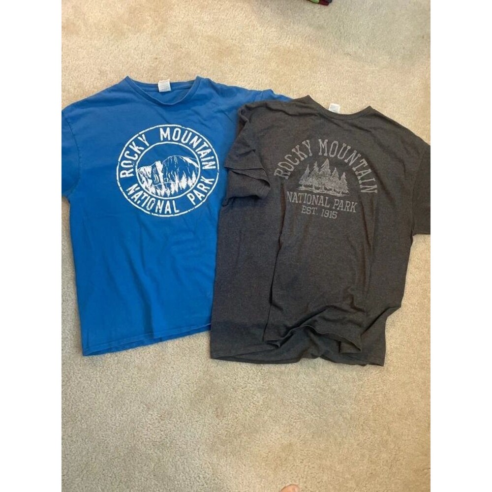 Bundle of 2 Rocky Mnt National Park shirts